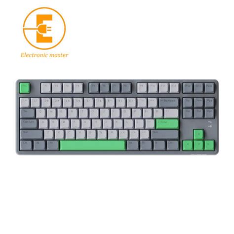 Ajazz Ak873 Hot Swap Mechanical Keyboard 87 Keys Rgb Backlit Pbt