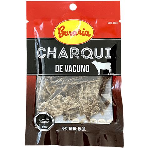 Charqui de Vacuno Bavaria 15 Gr. - La Rotisería