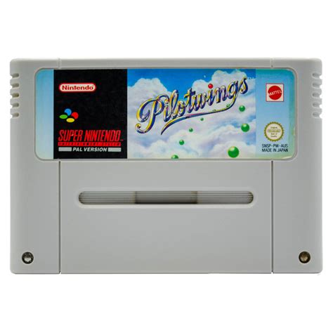 Pilotwings Snes Super Retro Super Nintendo