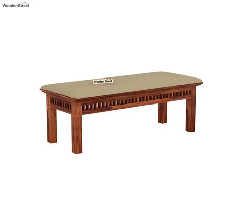 Buy Adolph 6 Seater Dining Set With Bench Honey Finish At 34 OFF