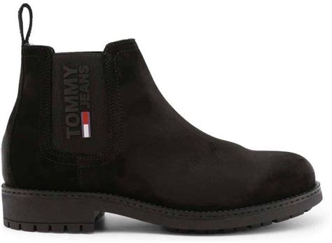 Buty Do Kostki Marki Tommy Hilfiger Model Em Em Kolor Czarny