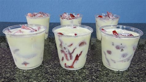 Fresas Con Crema Con Solo ¡3 Ingredientes Youtube