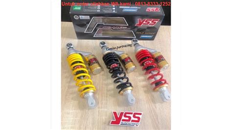 Review SHOCKBREAKER YSS G PLUS GOLD SERIES TABUNG ATAS 300MM MIO BEAT