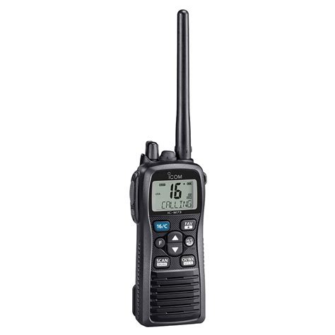 Icom Ic M73 Waterproof Handheld Vhf Radio