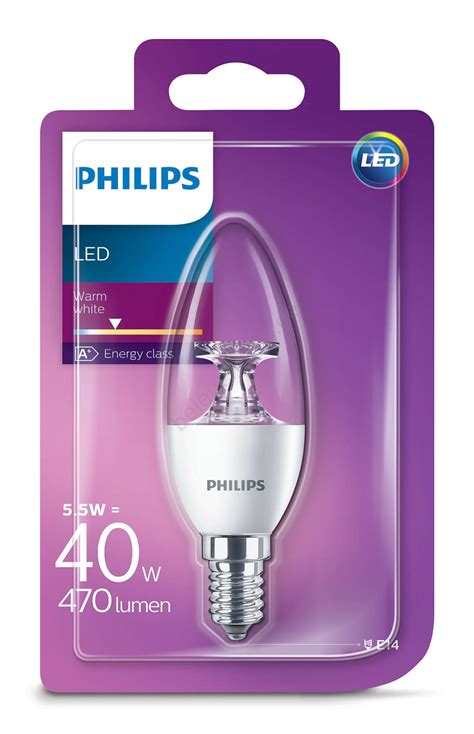 LED Kerze Philips E14 5 5W 230V CANDLE Beleuchtung De