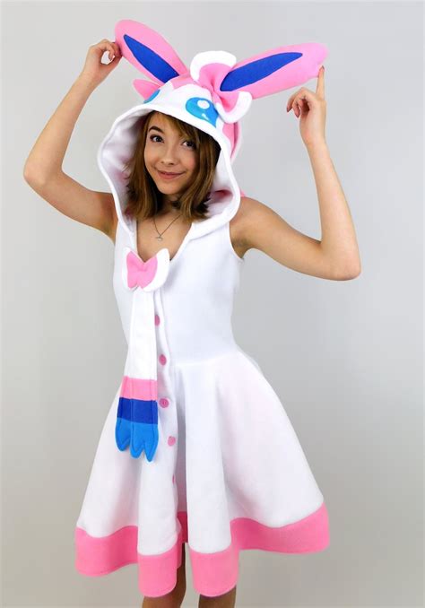 Sylveon Inspired Kigurumi Dress Etsy