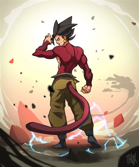 Artstation Goku Ssj4 Redesign Cdc Théo Dhoop Fanart Dragon Ball Gt Dragon Ball Z