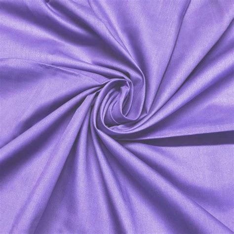 Polycotton Plain Fabric Fabrics Calico Laine