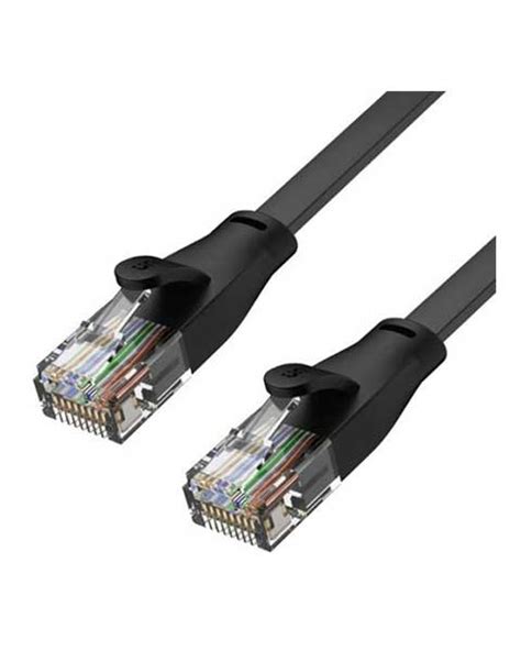 Online Shopping Qatar Buy Unitek 05m Utp Flat Cat6 Rj45 Cable Black At