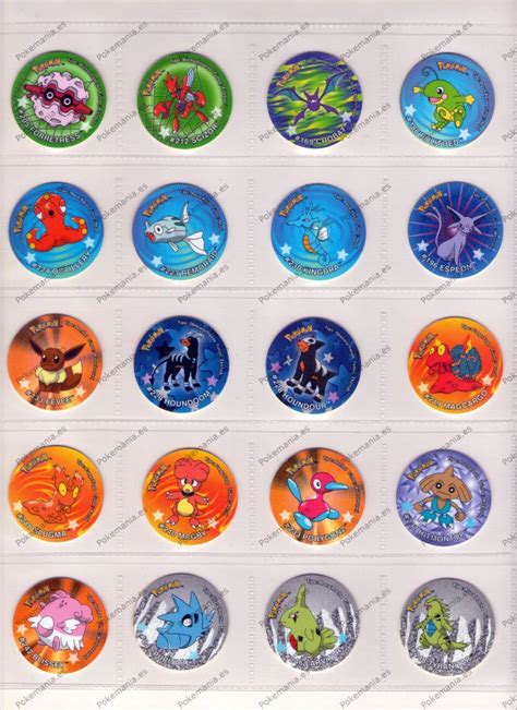 Pokemania Pokémon Sticker Tazos