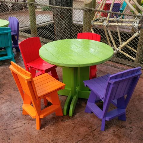 Recycled Plastic Dining Height Table | American Holtzkraft, Inc.