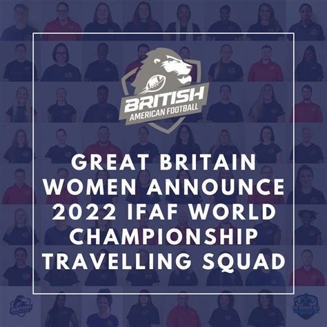 BAFA On Twitter We Are Thrilled To Announce The Great Britain