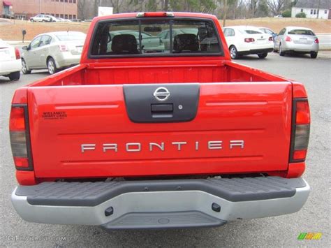 Aztec Red Nissan Frontier Xe King Cab Photo