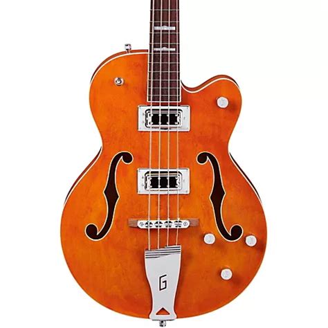 Gretsch Guitars G5440ls Electromatic Long Scale Hollowbody Bass Orange