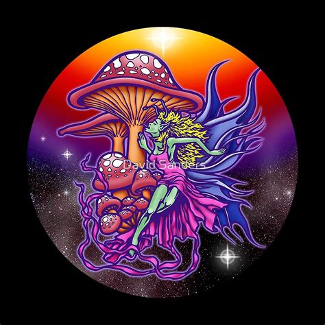 Mushroom Fairy By David Sanders Redbubble