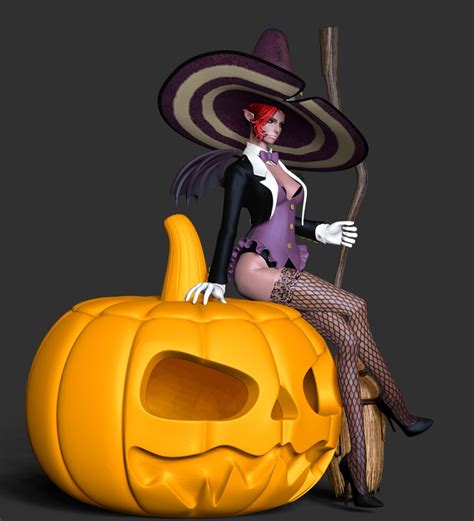 ArtStation - Witch With Halloween | Resources