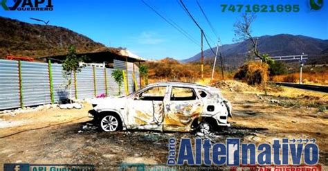 Incendian Camioneta Con Reporte De Robo En Iguala