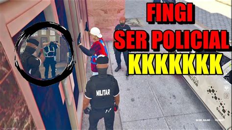 FINGI SER POLICIAL E MATEI MAIS DE 20 PESSOAS NO GTA RP Ft Strix