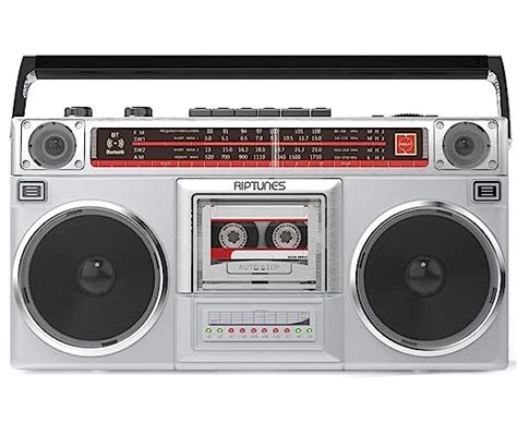 Riptunes Boombox Radio Cassette Player Recorder Am Fm Sw Sw Radio