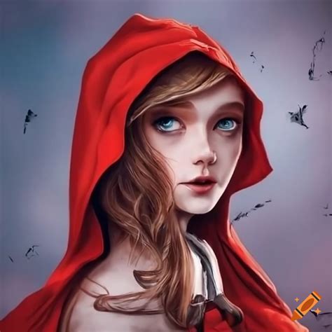 Portrait Of A Young Red Riding Hood