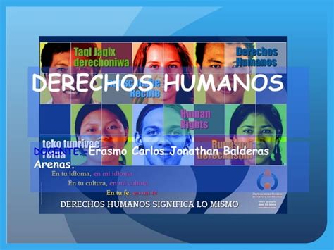 Derechos Humanos Ppt