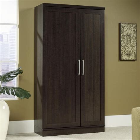 Sauder HomePlus Large Storage Cabinet with Door in Dakota Oak ...