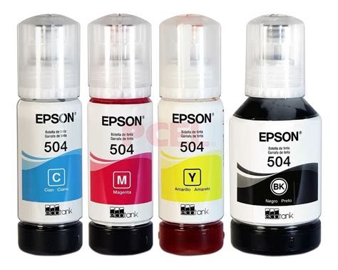 Pack Tinta Epson 504 Original Serie L4150 L4160 L6161 Cuotas Sin