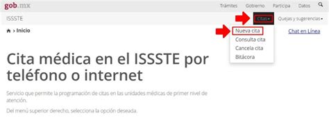 Citas ISSSTE en línea Obtener Citas Médicas ISSSTE 2024