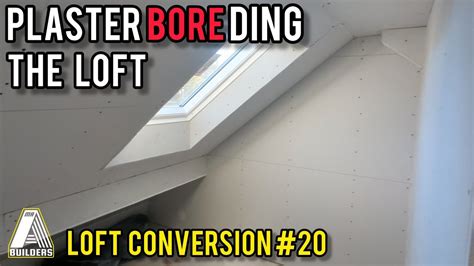 Plasterboarding The Loft Loft Conversion 20 YouTube