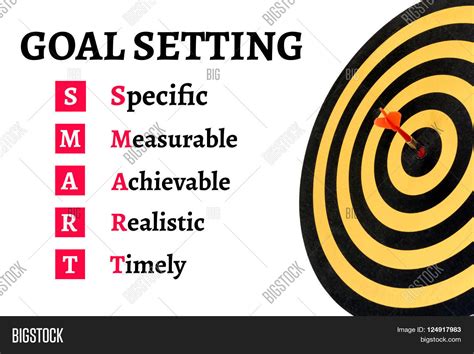 Words Goal Setting Image And Photo Free Trial Bigstock