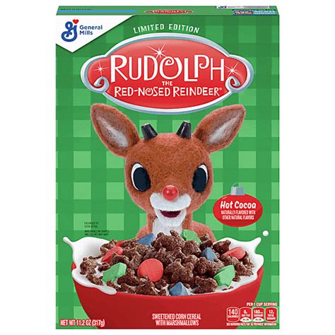 Rudolph The Red Nosed Reindeer Cereal, Hot Cocoa 11.2 oz | Cereal | Ingles Markets