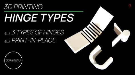 🦾 3d Printed Hinges Hinges Explained Types Of Hinges Lattice Hinge