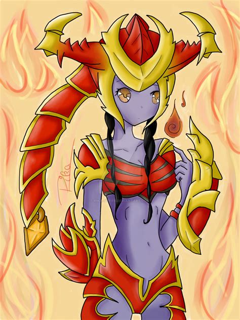 Shyvana League Of Legends By Rika Strife On Deviantart