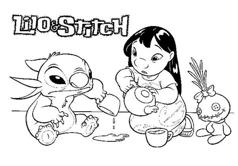 9 Incroyable Coloriage De Stitch Photos Coloriage