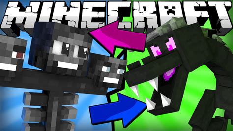 Minecraft Wither Vs Ender Dragon