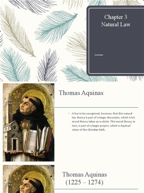 Chapter 3 Natural Law Pdf Thomas Aquinas Natural Law