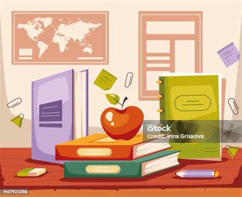 Komposisi Konsep Alat Tempat Kerja Sekolah Dasar Sekolah Dasar