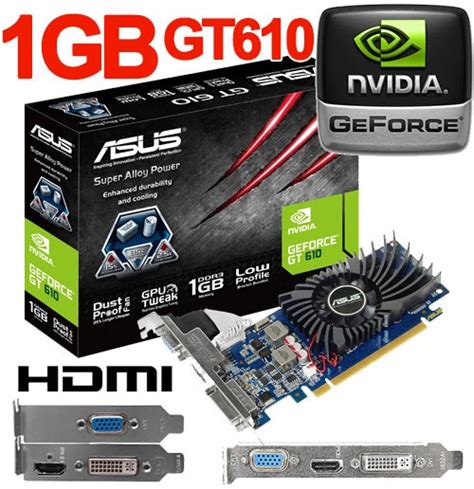 Nvidia Geforce Gt Gb Ddr Pcie Hdmi Dvi Vga Graphics Card Low Profile