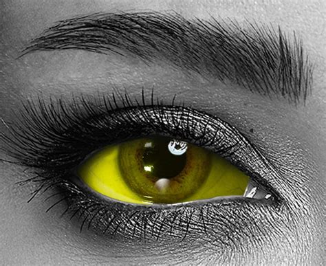 Yellow Sclera Contacts (Novelty & Halloween) | Reviews, Order ...