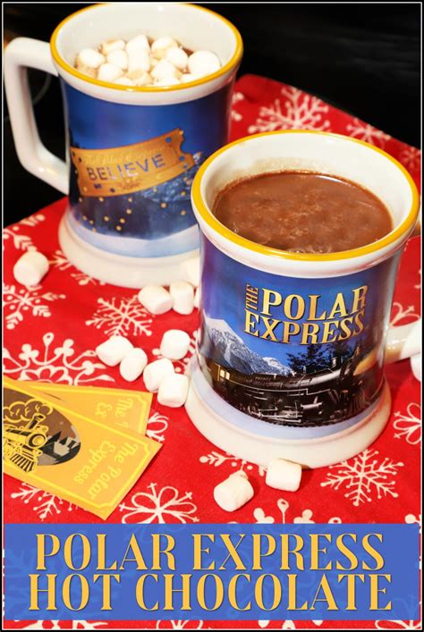 Polar Express Hot Chocolate - For the Love of Food