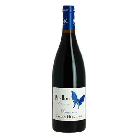 Acheter du Crozes Hermitage cuvée papillon vin rouge par Gilles Robin