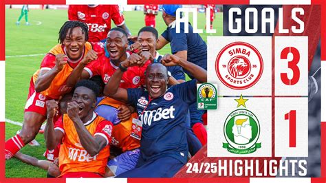 MAGOLI YOTE SIMBA SC 3 VS AL AHLI TRIPOLI 1 CAFCC ALL GOALS