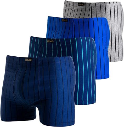 Pesail Herren Boxershorts Unterw Sche Retroshorts Unterhose Er Pack L