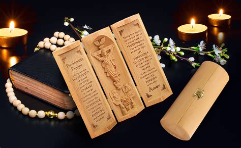 Tatoodaa Jesus Statue Wooden Cylinder Sculpture Faith
