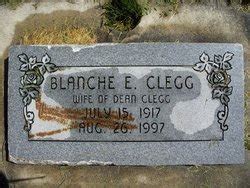 Blanche Elaine Greetham Clegg 1917 1997 Mémorial Find a Grave