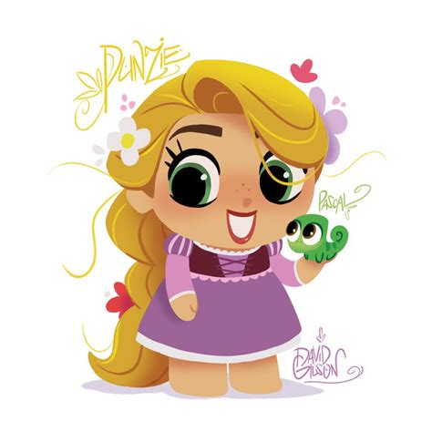 Fanart Of Rapunzel And Pascal Princesas Disney Dibujos Dibujos