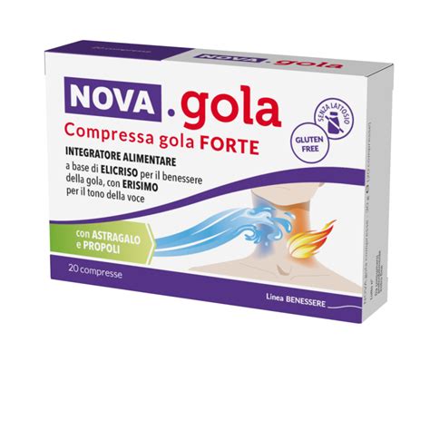 Nova Gola Forte 20 Compresse Farmacie Ravenna