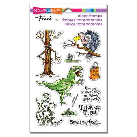 Stampendous Creature Tricks Clear Stamps SSC1319 Paperpads Nl