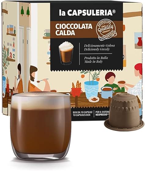 La Capsuleria CIOCCOLATA CALDA 80 Capsule Compatibili Con Nespresso