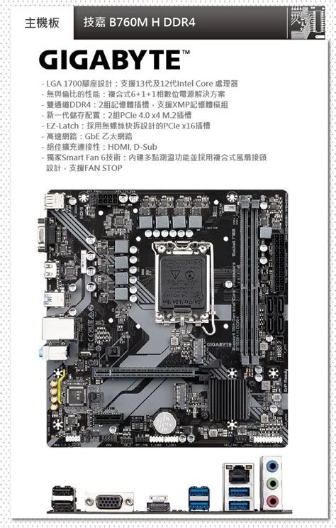 Gigabyte 技嘉 Diy武裝少校wi5 12400fb76032g1tb M2rtx 4060tiwin11